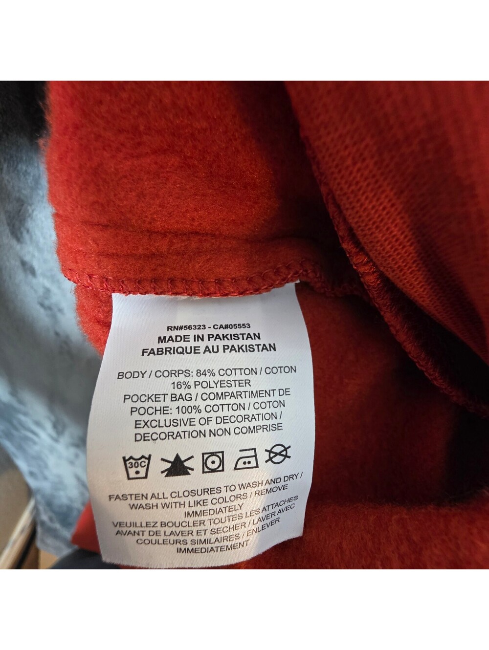 Nike Solo Swoosh Men's Burnt Orange Fleece Pants Sz Large - Picture 8 of 9